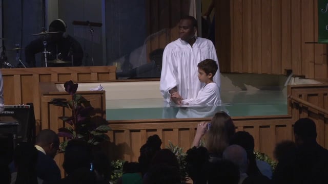 November 28, 2015 Baptism