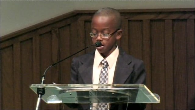 November 5, 2011 Sermons: I Will Say Yes