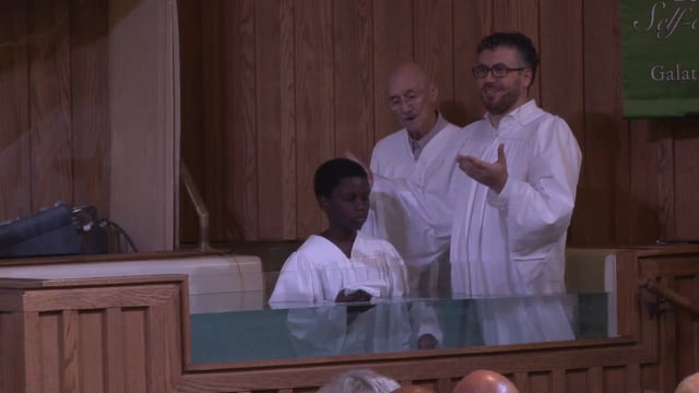 May 20, 2017: Baptism