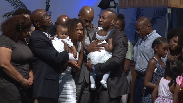 August 22, 2015: Baby Dedication