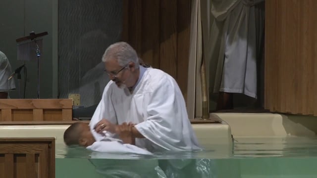 May 24, 2014: Baptism