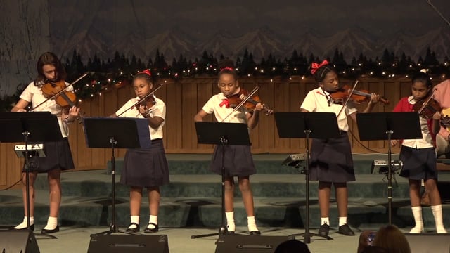 December 9, 2017: SAS Violin Ensemble