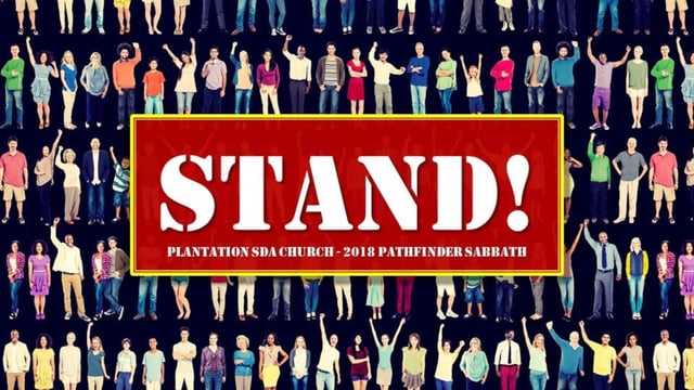 February 24, 2018 Sermon: Stand!