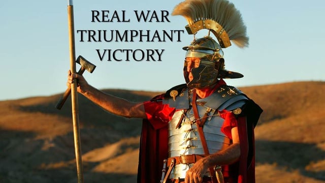 April 21, 2018 Sermon: Real War, Triumphant Victory!