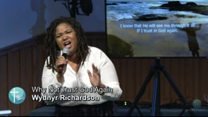 Why Not Trust God Again (LIVE)