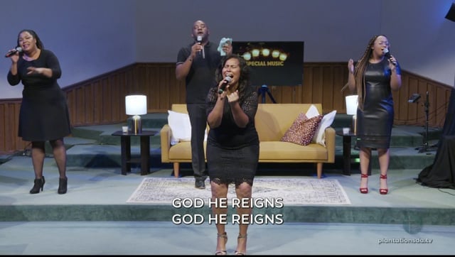 God He Reigns / All I Need Is You Lord (LIVE)