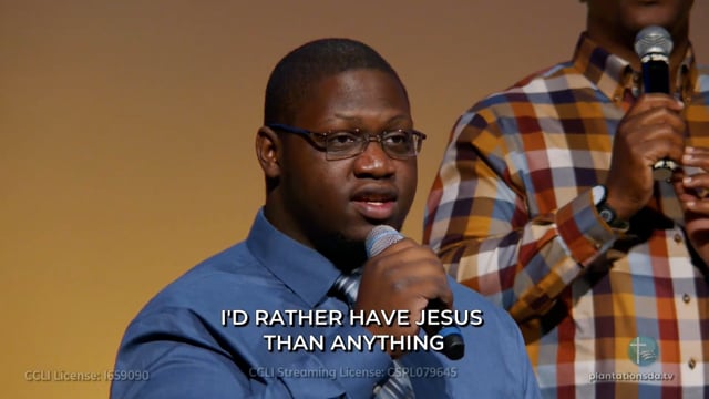 I’d Rather Have Jesus (LIVE)
