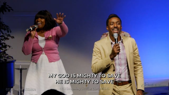 Mighty To Save (LIVE)