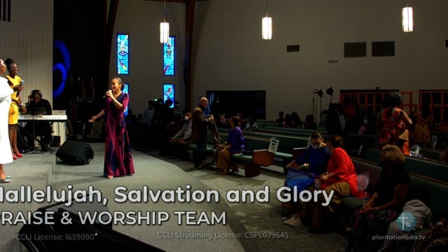 Hallelujah Salvation and Glory  (LIVE)