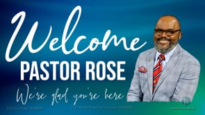 The Introduction of Pastor Noel Rose & Family