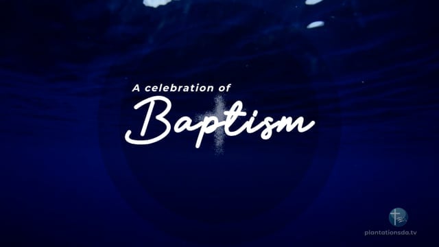 April 16, 2022 Baptism