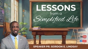 Priorities of Faith Episode 3: Lessons from a Simplified Life (Second Service)