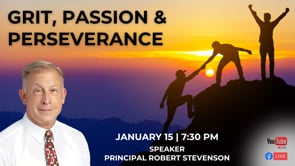 Priorities of Faith Episode 4: Grit, Passion and Perseverance
