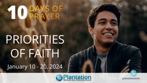 Priorities of Faith Episode 2: The God Who Goes Before Us (Service)
