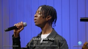 Great Are You LORD  (LIVE Performance)