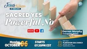 Sacred Yes, Powerful No (Service)