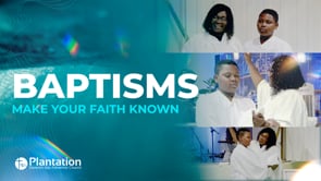 Baptism Part II October 11, 2025