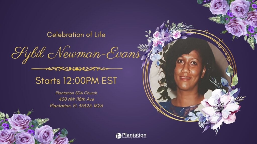Memorial Service for Sybil Evans