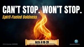 10 Days of Prayer Unleashed Episode 4: Can’t Stop. Won’t Stop
