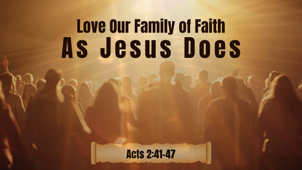 10 Days of Prayer Unleashed Episode 5: Love Our Family of Faith As Jesus Does