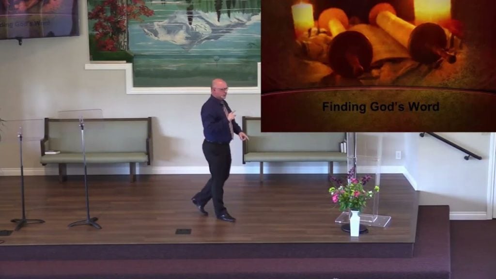 Finding God’s Word, Sermon   Pastor Ryan Wilson