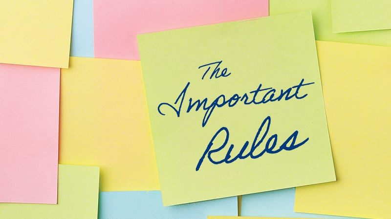 Important Rules