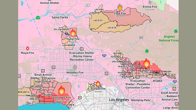 Fund Set Up in Response to Fires Throughout Southern California