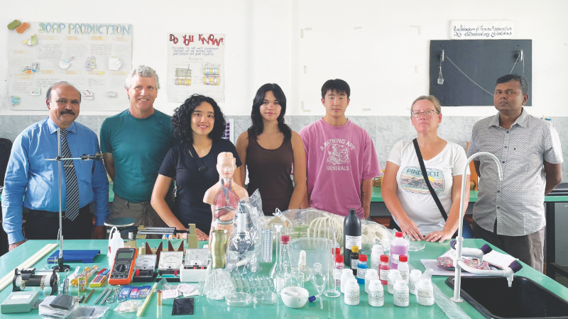 PUC’s Biology Department Serves Thousands in Sri Lanka
