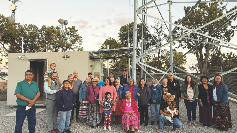 On the Mountain: KDHP 91.9 FM Tower Dedication at Yale Point