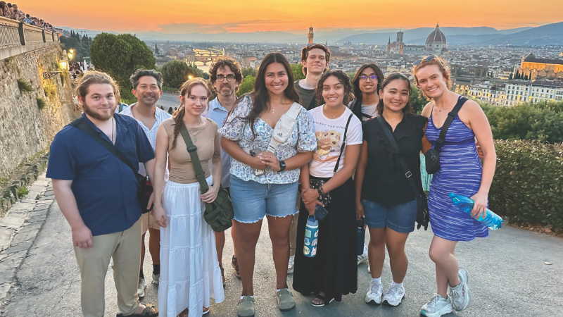 PUC Honors Students Travel to Italy to Study the Italian Renaissance