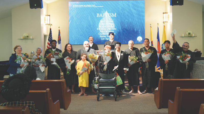 All Nations Adventist Church Celebrates Harvest of Souls with 18 Baptisms