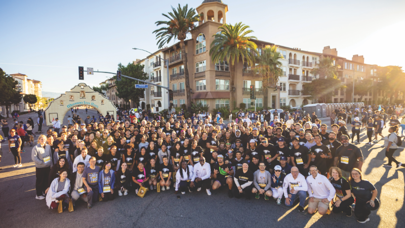 La Sierra Fields Largest Team in Riverside Run, Raises Foster Youth Tuition Funds