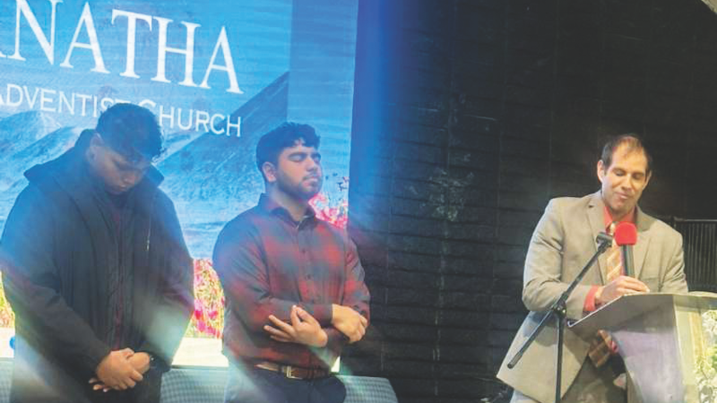 Maranatha Company Celebrates Baptism
