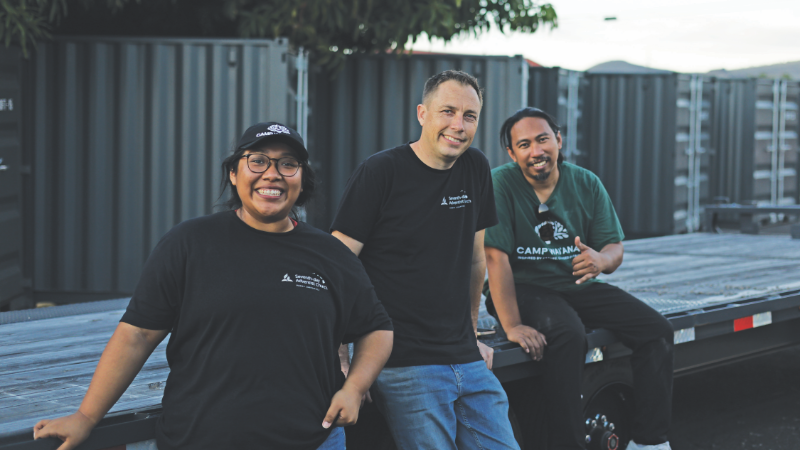 Shipping Containers Bring Stability to Lahaina Families