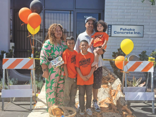 A Business Built on Faith: Fehoko Concrete Opens With $20,000 Church Donation