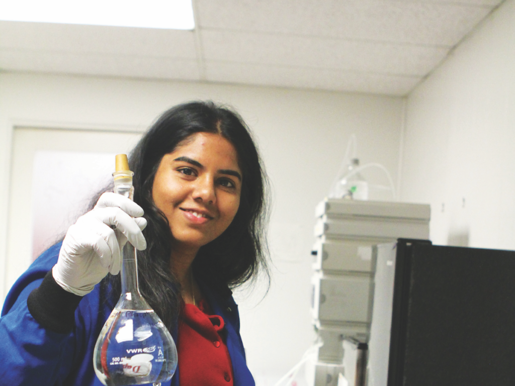 Senior’s Scientific Research Leads to Campus Lab, Pharmaceutical Posts