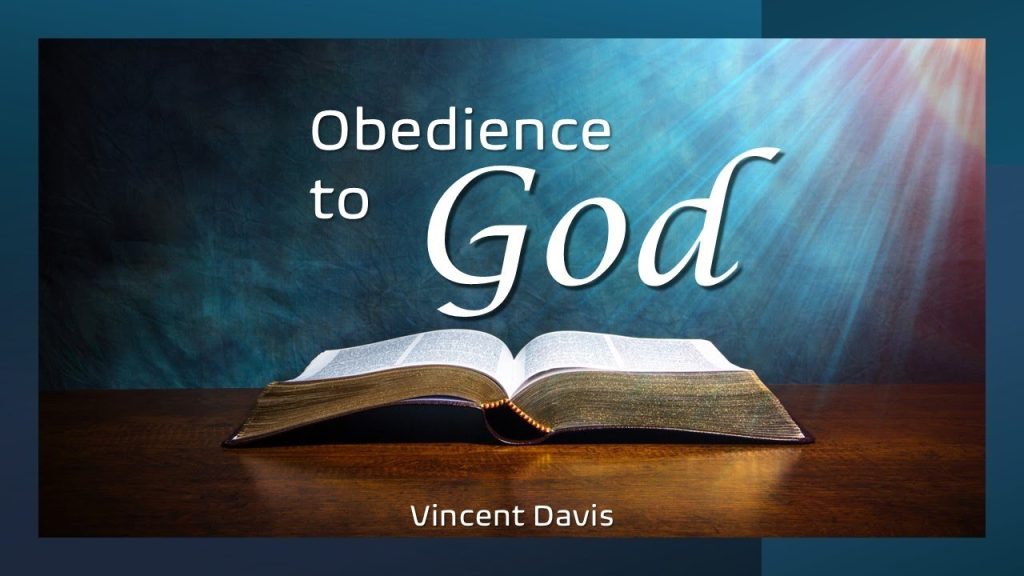 “Obedience to God”