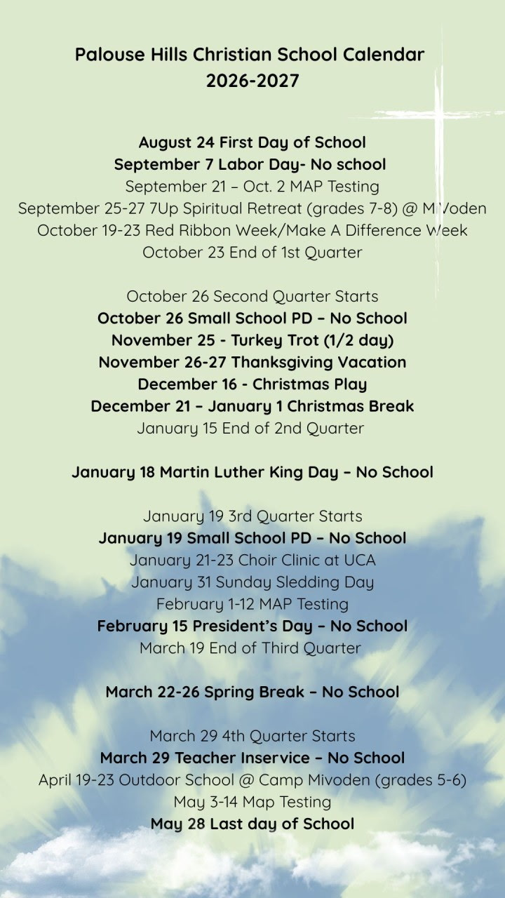 PHCS Shirts Flyer