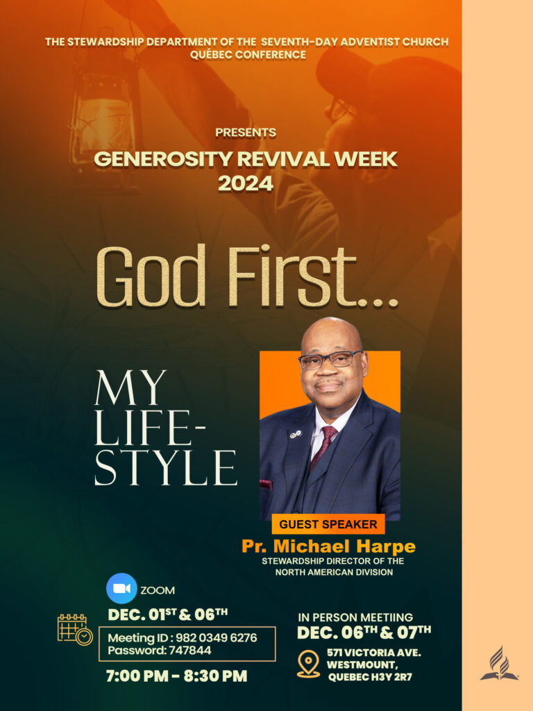 Stewardship – Revival Week