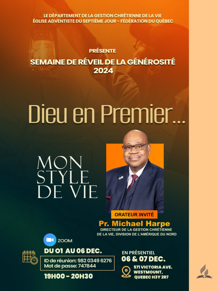 Gestion Chrétienne de la Vie – semaine de réveil