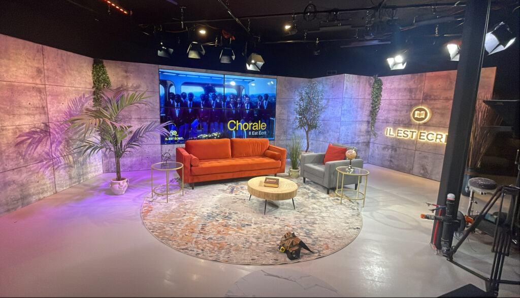 Inauguration du nouveau studio