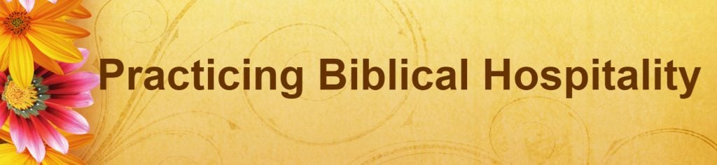 Biblical Hospitality