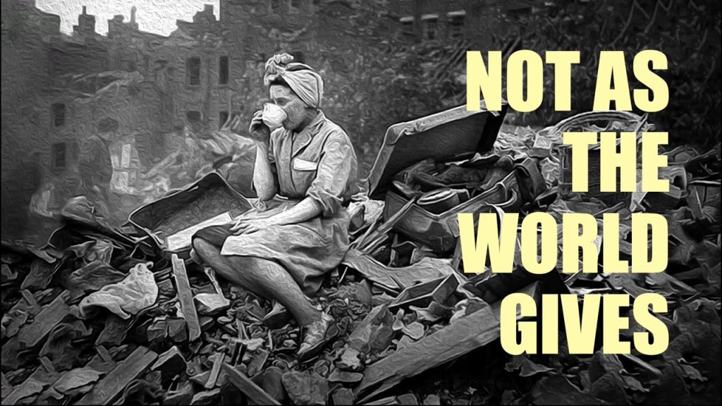 Not As The World Gives – Pastor Vic