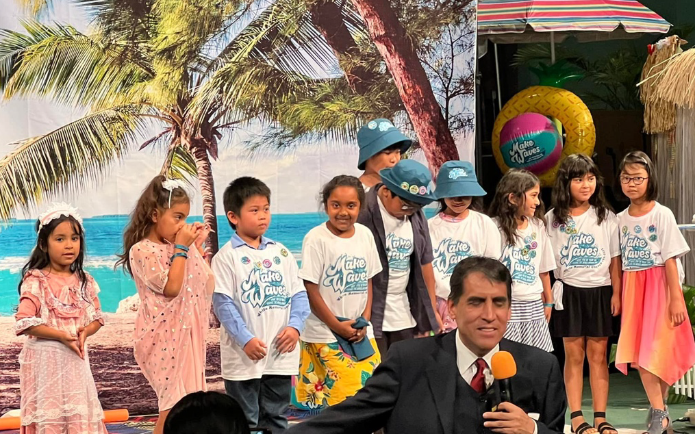 Making Waves for Jesus at White Memorial Church VBS