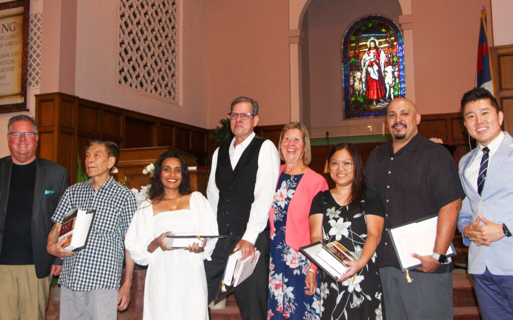 Van Nuys Church Welcomes Five New Members Through Baptism