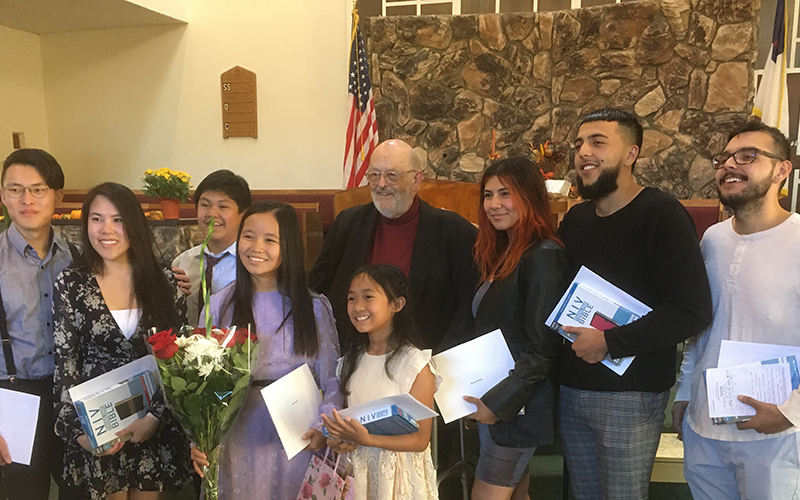 Sylmar Church Welcomes Eight Young People Through Baptism