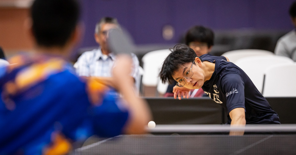 Table Tennis Serves Up Fun at SGA