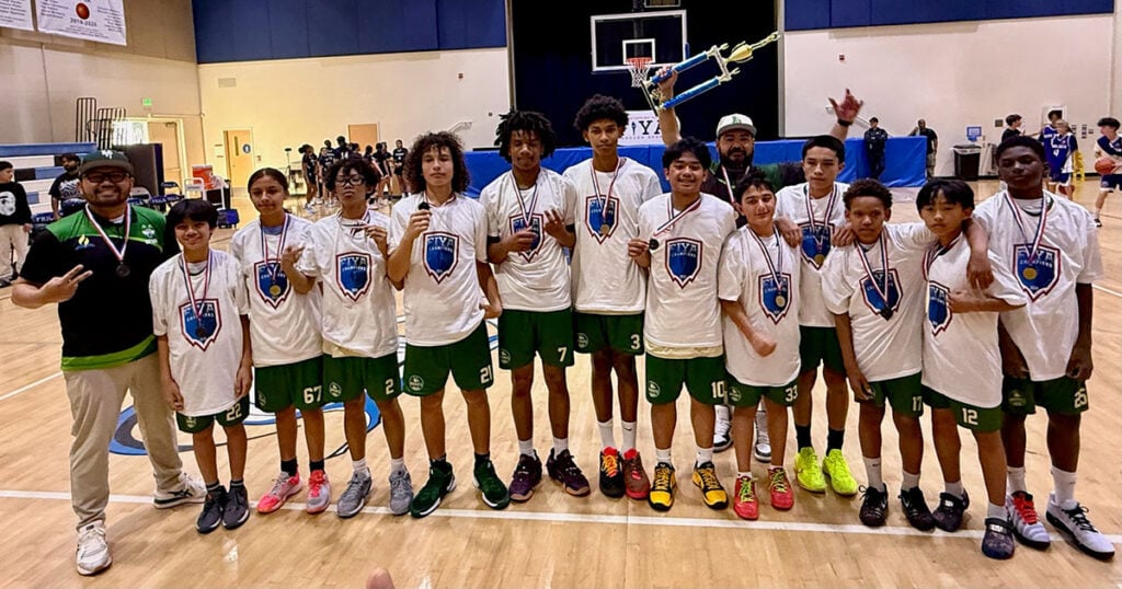 San Fernando Valley Academy Junior High Basketball Team Earns Back-to-Back Championship