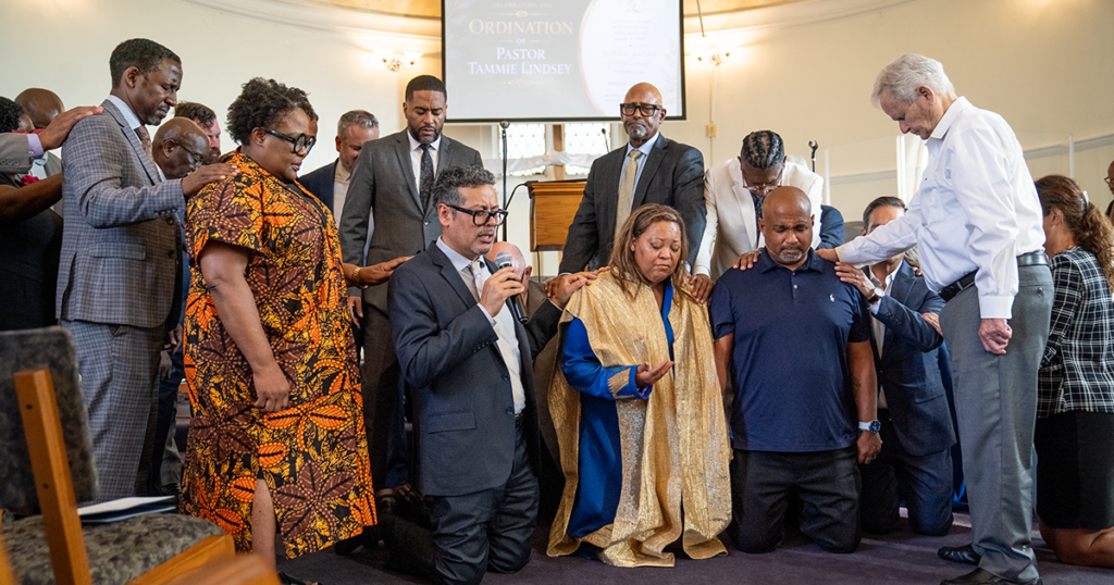 Tammie Lindsay Is Ordained