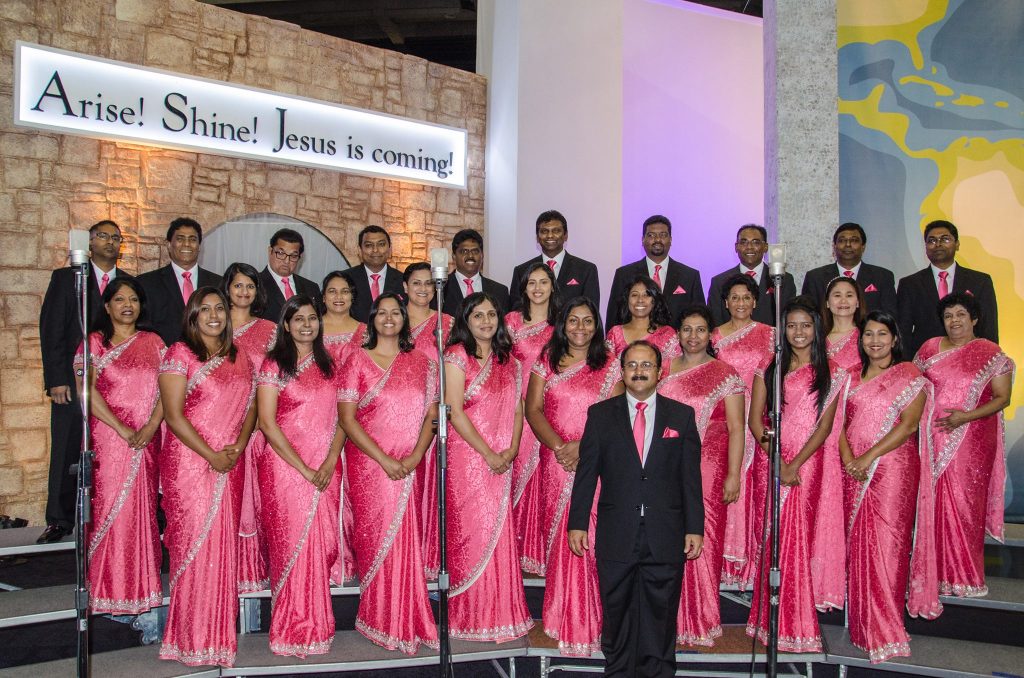 SAACC Choir sang at General Conference 2015